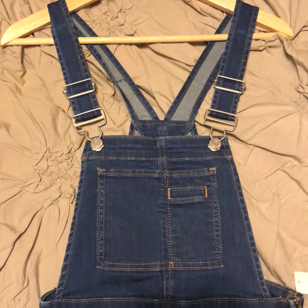 GAP denim overalls NWT